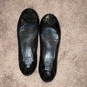 Tory Burch Flats black  - size 7.5 - used